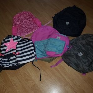 Lot of Girl's Bookbags